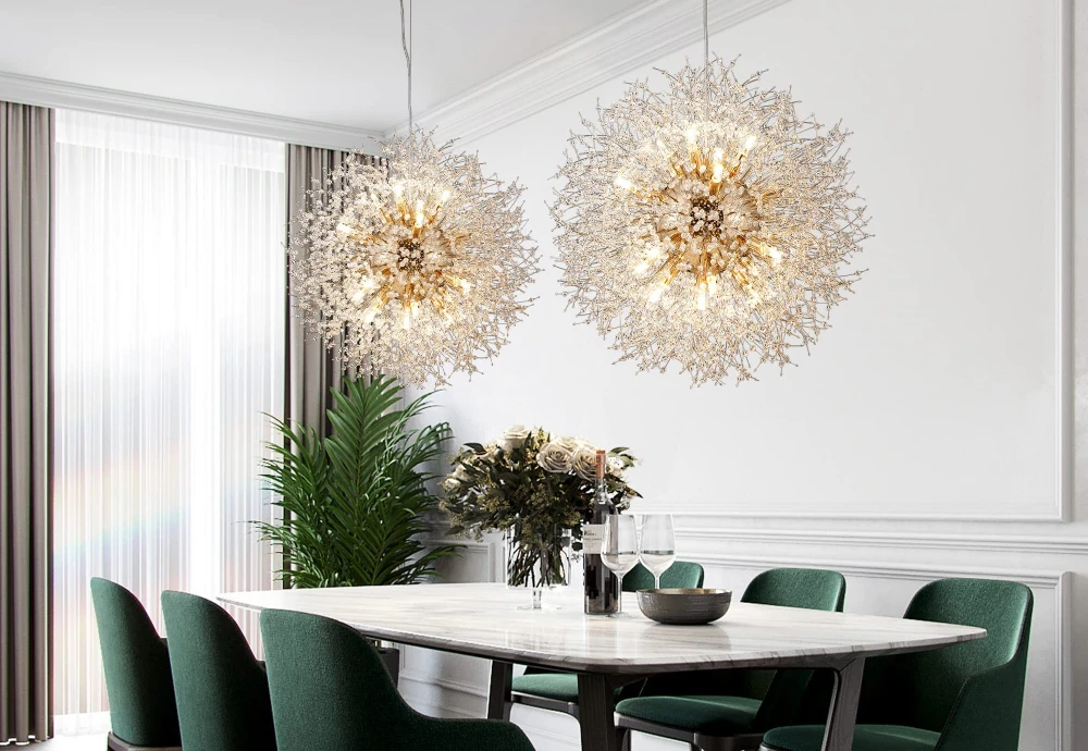 crystal round chandelier